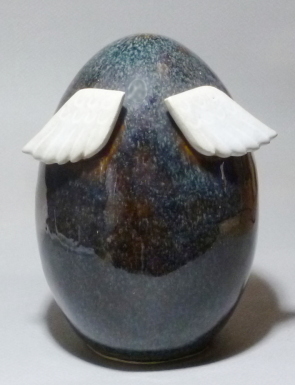 陶器オブジェ・奇蹟の卵