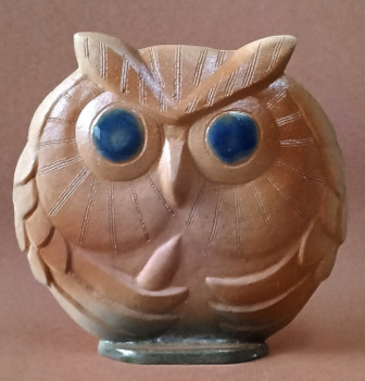 家守シンボルアート・ふくろう