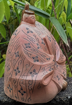 陶器の人形・菅原道真